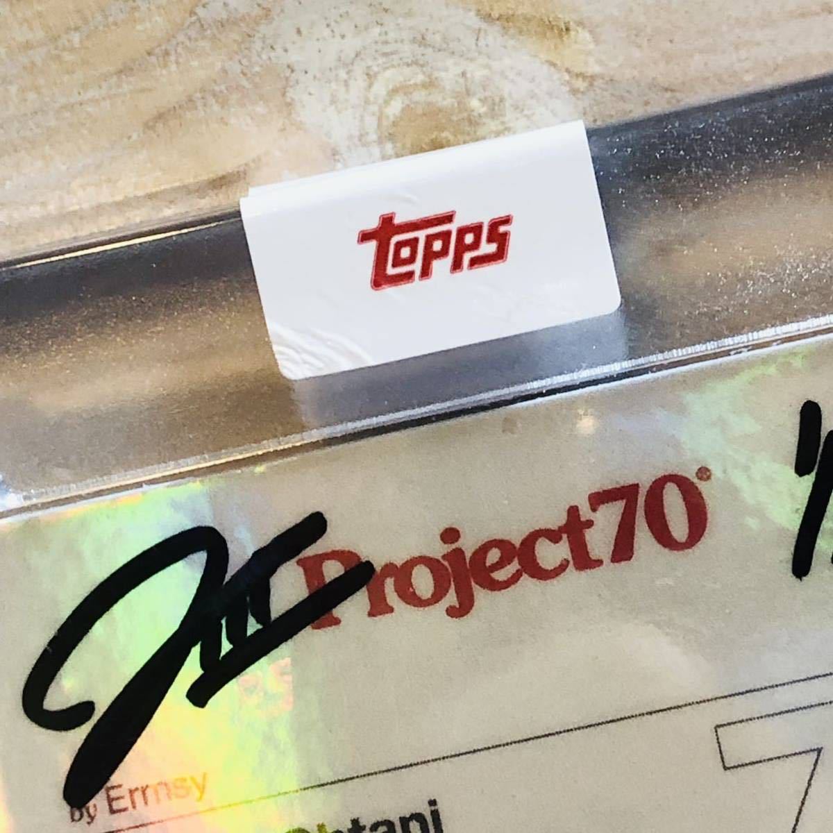 topps project 70 Card 450 大谷翔平 ohtani - メルカリ
