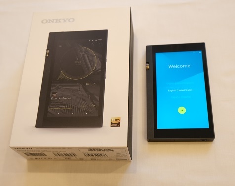 DP-X1 Onkyo : High-resolution portable digital music player with