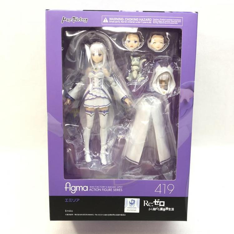 中古】[未開封]figma419 エミリア(Re:ゼロから始める異世界生活