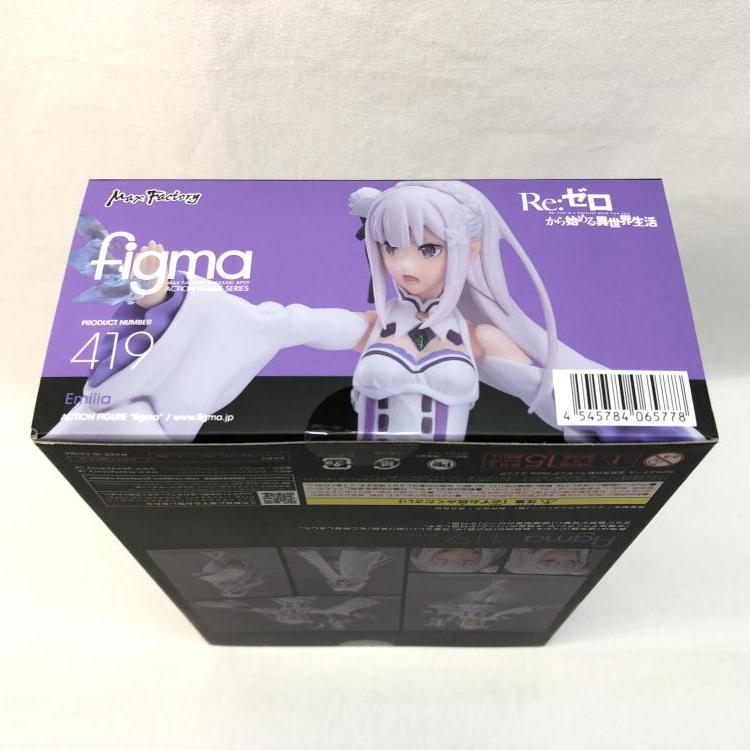 中古】[未開封]figma419 エミリア(Re:ゼロから始める異世界生活