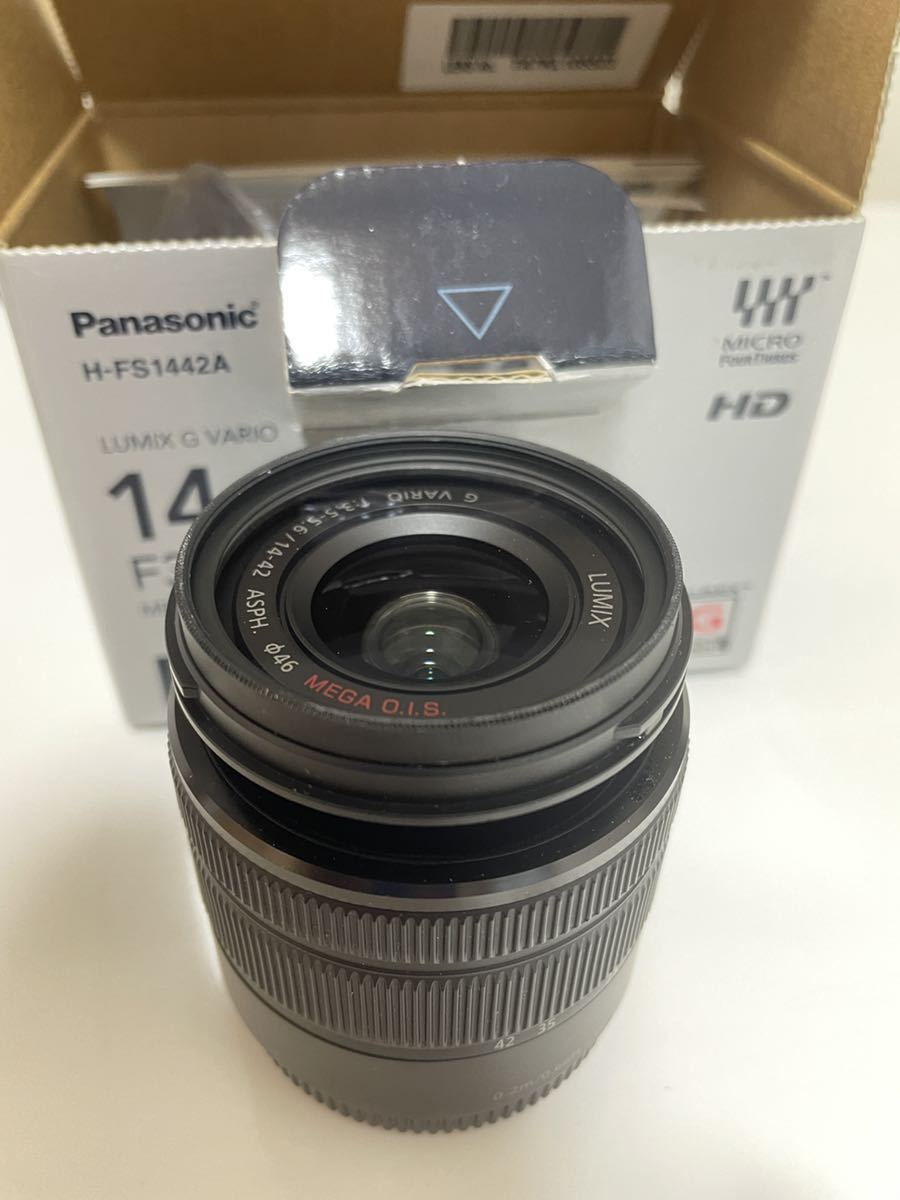 panasonic LUMIX G VARIO 14-42mm F3.5-5.6Ⅱ H-FS1442A レンズ