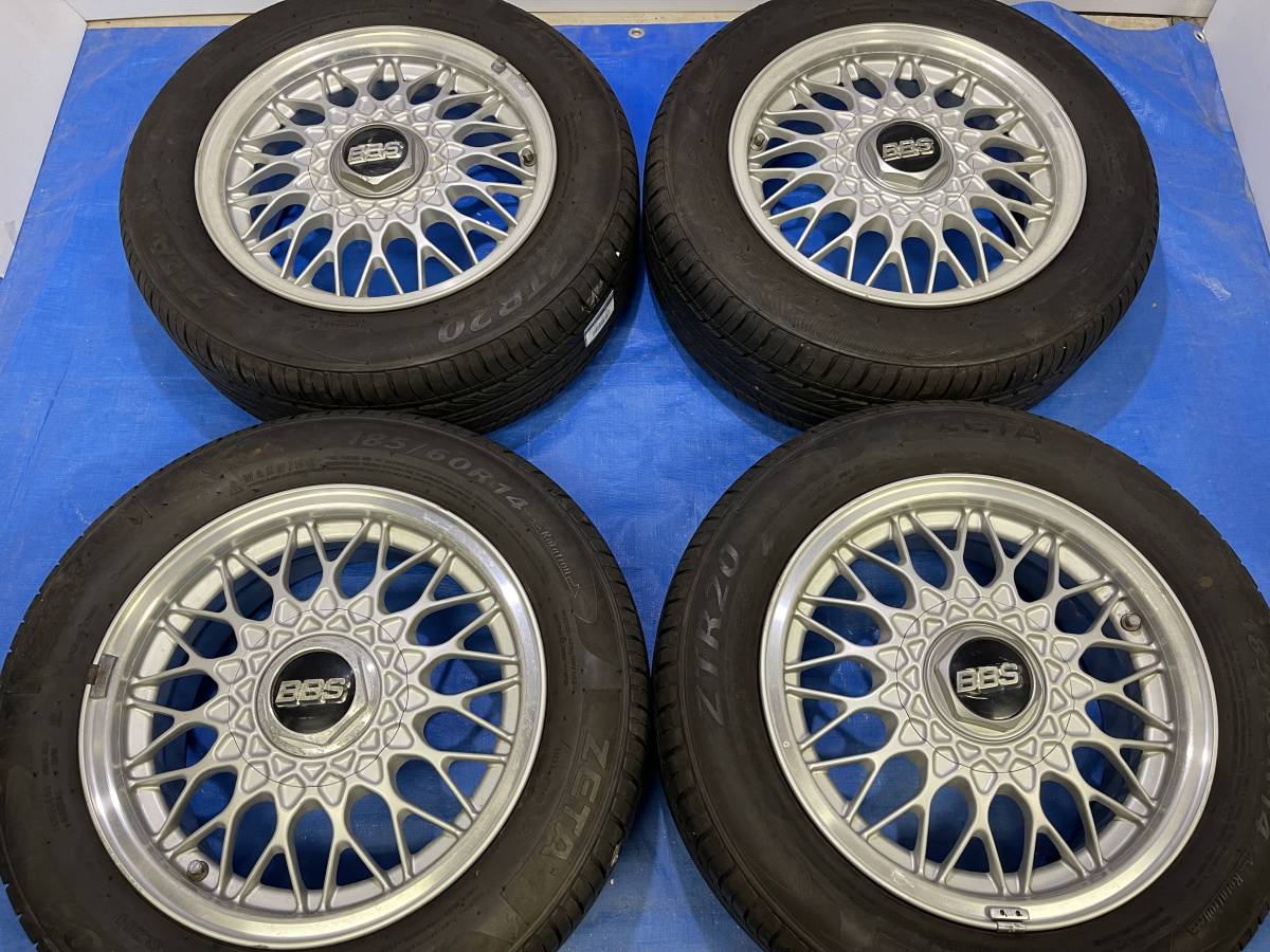 BBS鍛造RG14インチ 6J +45 100/4NA6NA8マツダユーノスロードスター純正 