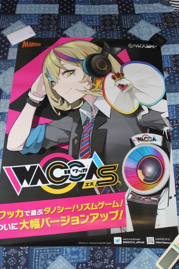 SEGA/マーベラス WACCA S ワッカエス B1ポスター中古品 LILY WACCA