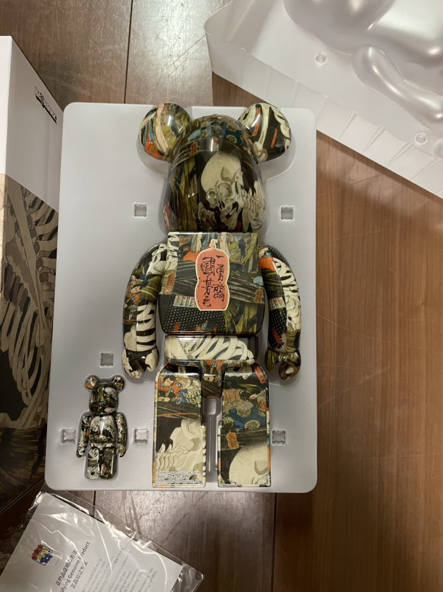 BE@RBRICK 歌川国芳「相馬の古内裏」100% & 400%」 BE@RBRICK 歌川国芳