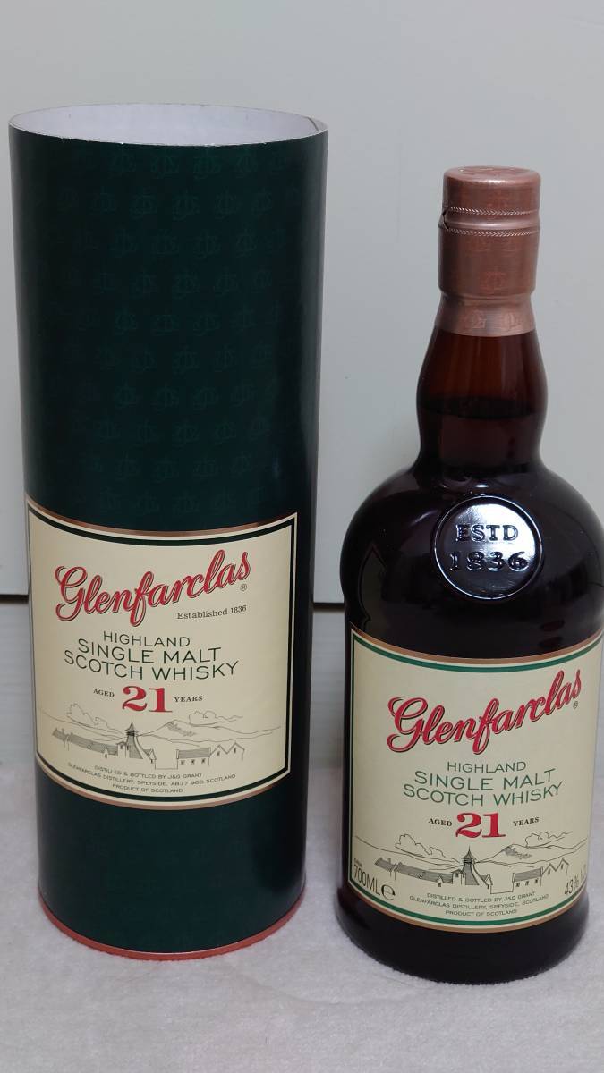 グレンファークラス 21年 43度 700ml 送料無料 21年 グレンファー