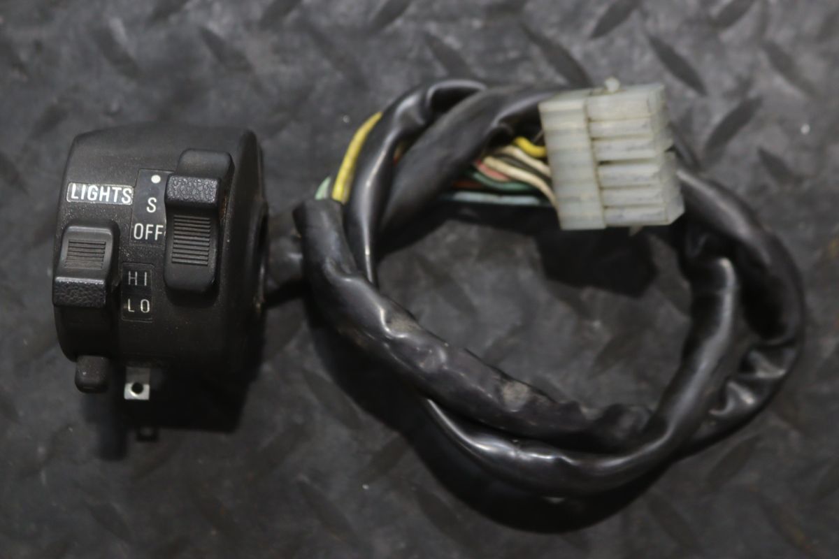 当時物 純正 GS750 左スイッチ 0065 検) GS750E GS750G GS1000 GS550