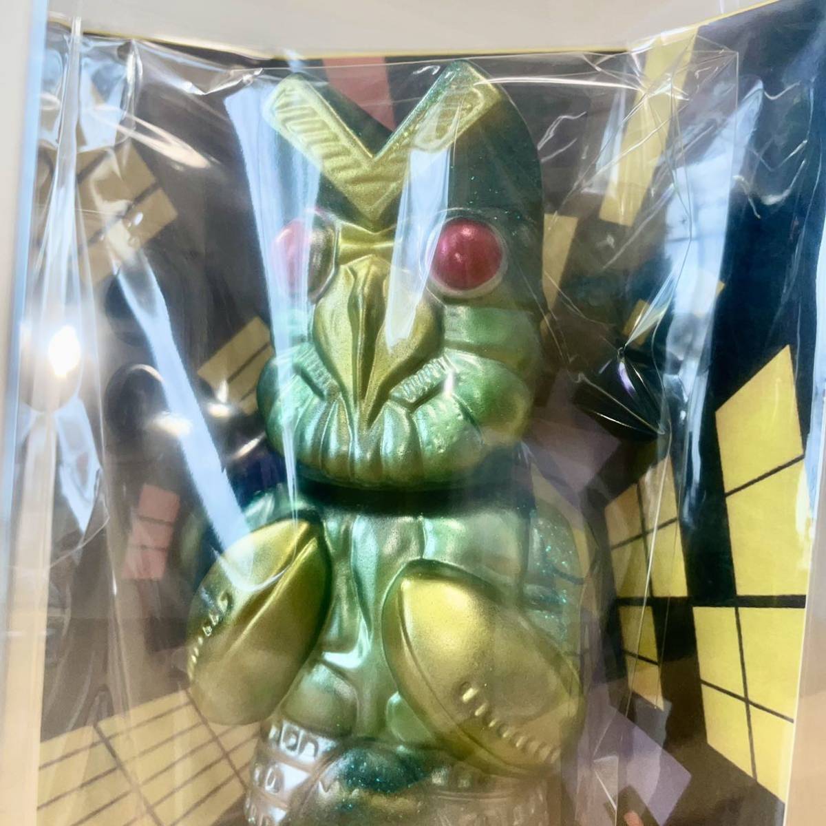 U.S.TOYS SB バルタン星人 グリーンラメ成型 シャンプーボトルタイプ