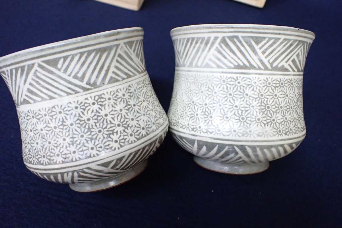 希少品 鬼萩 萩碗 宝瓶 佐々木建 作 萩煎茶器 共箱 煎茶道具 玉露 新品 玉09）萩焼 佐々木建 宝瓶 鬼萩 煎茶道具 未使用 共箱 萩焼
