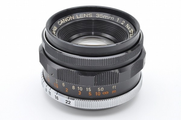 珍品！ CANON LENS 1:2 35mm L39ライカマウント 【公式通販】