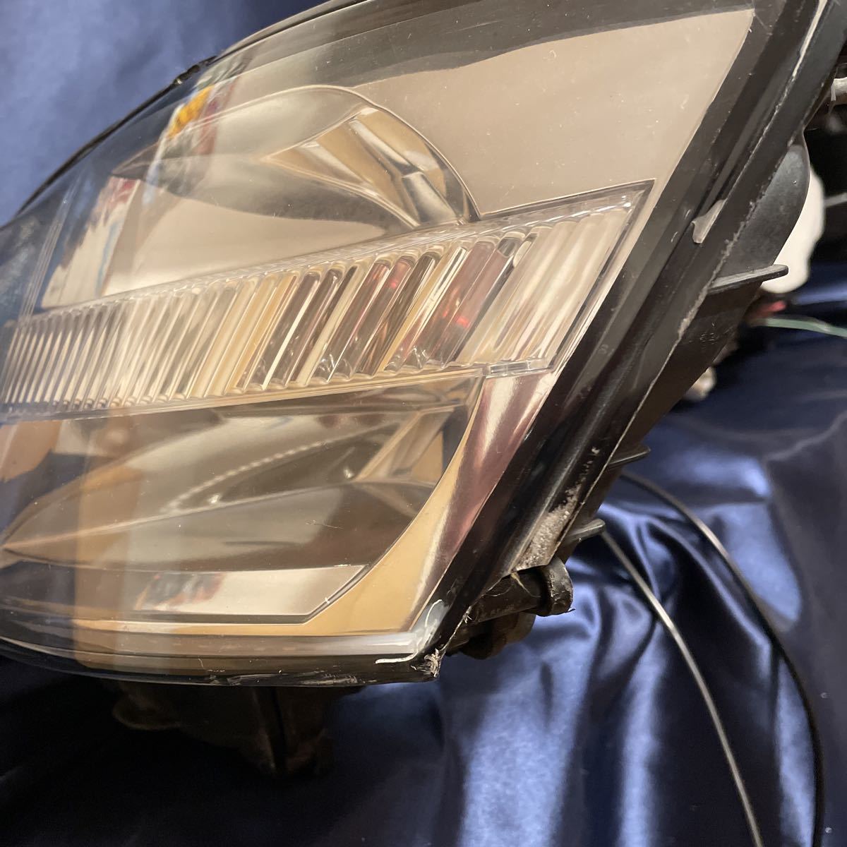 コーティング済 レガシィ BP5 BL5 純正HID ヘッドライト インナー