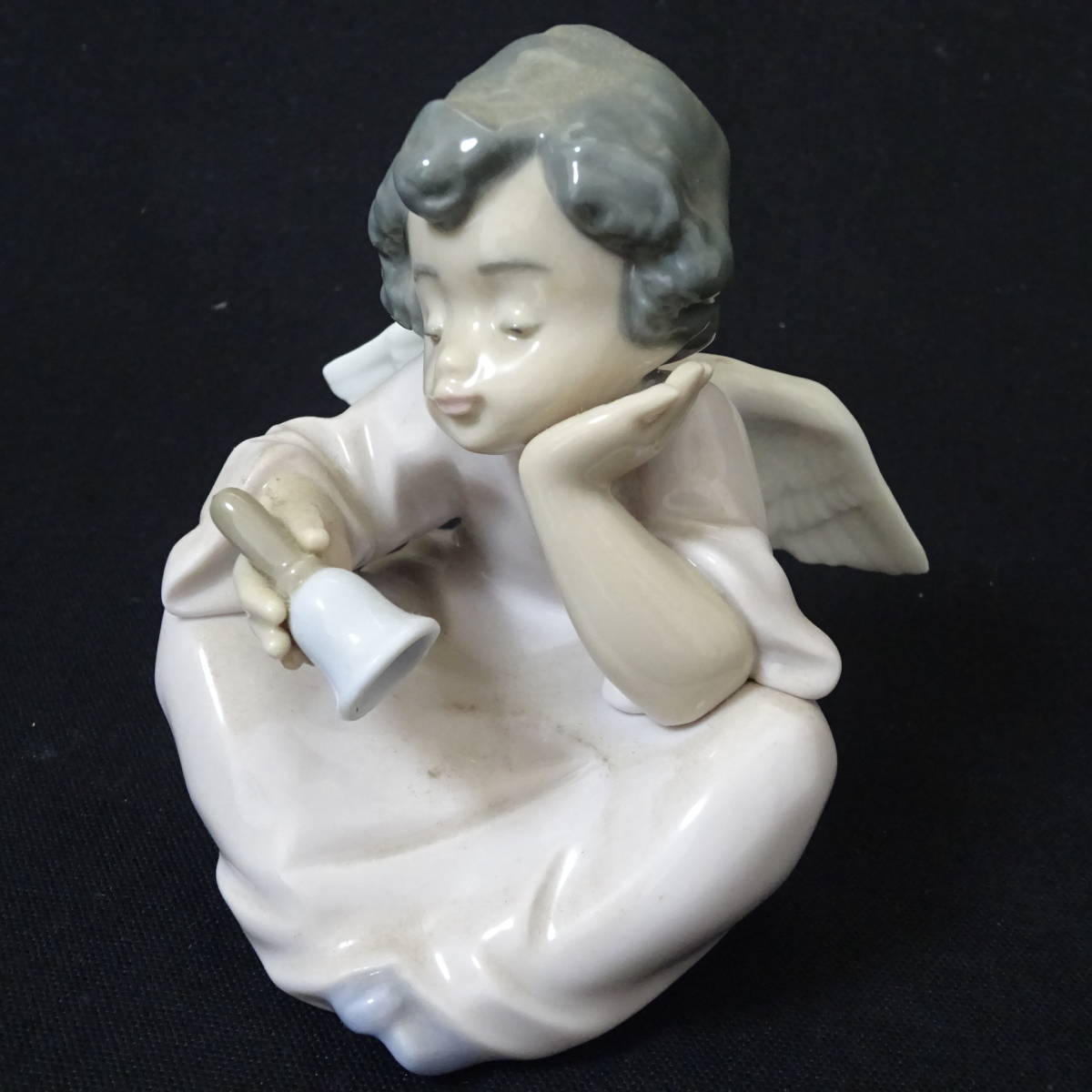 1375737-052】LLADRO リヤドロ 5723/天国のチャイム フィギュリン 陶器