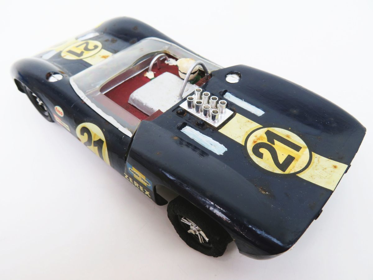 外R4820◇当時物【組立済 スロットカー『1/24 LORA ローラ T70 