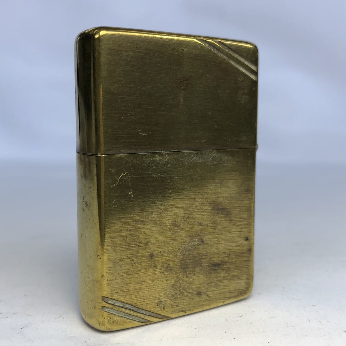 mmTK☆ZIPPO カラー 2点まとめ☆ジッポ ジッポー solid brass プラス 