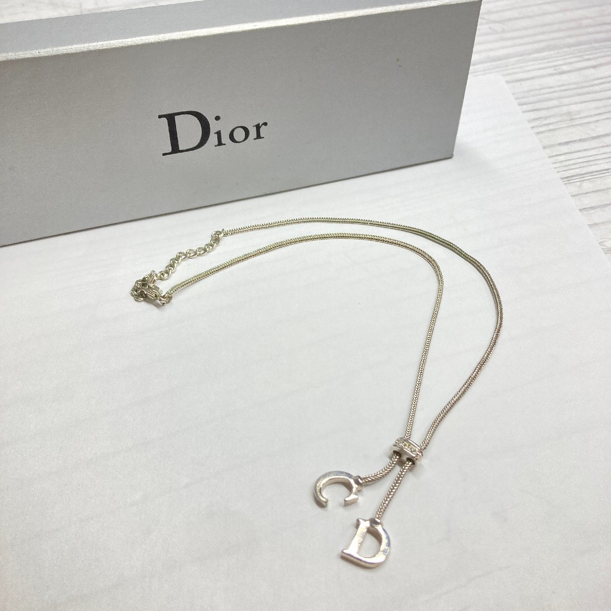 f001 B クリスチャンディオール Christian Dior ネックレス ペンダント 