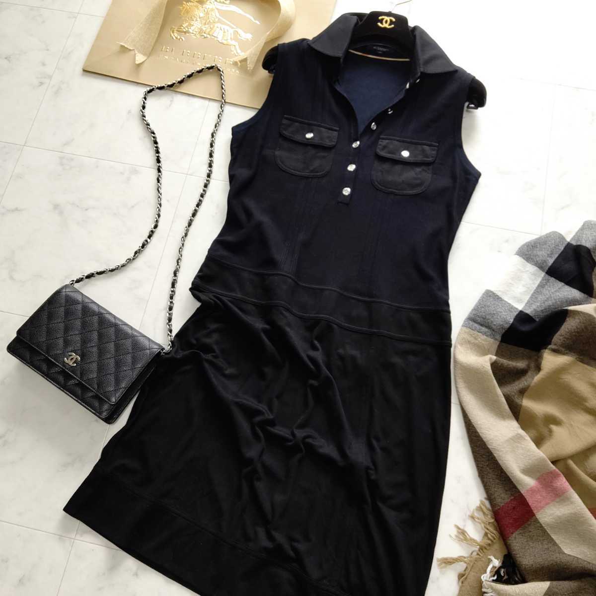 大きいサイズ 美品 BURBERRY LONDON バーバリーロンドン ワンピース 