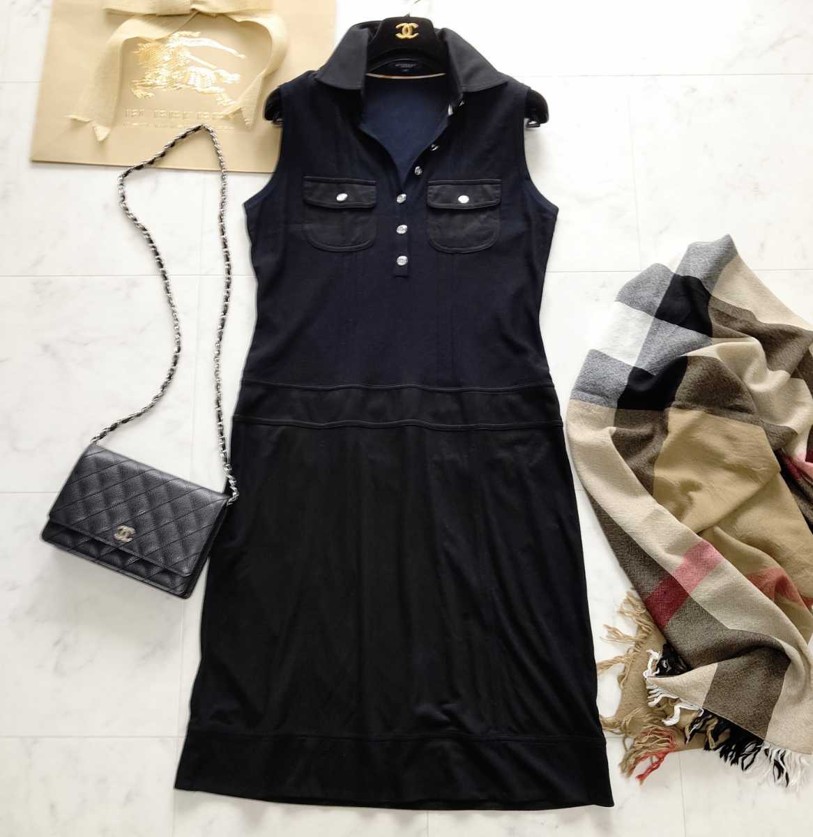 大きいサイズ 美品 BURBERRY LONDON バーバリーロンドン ワンピース