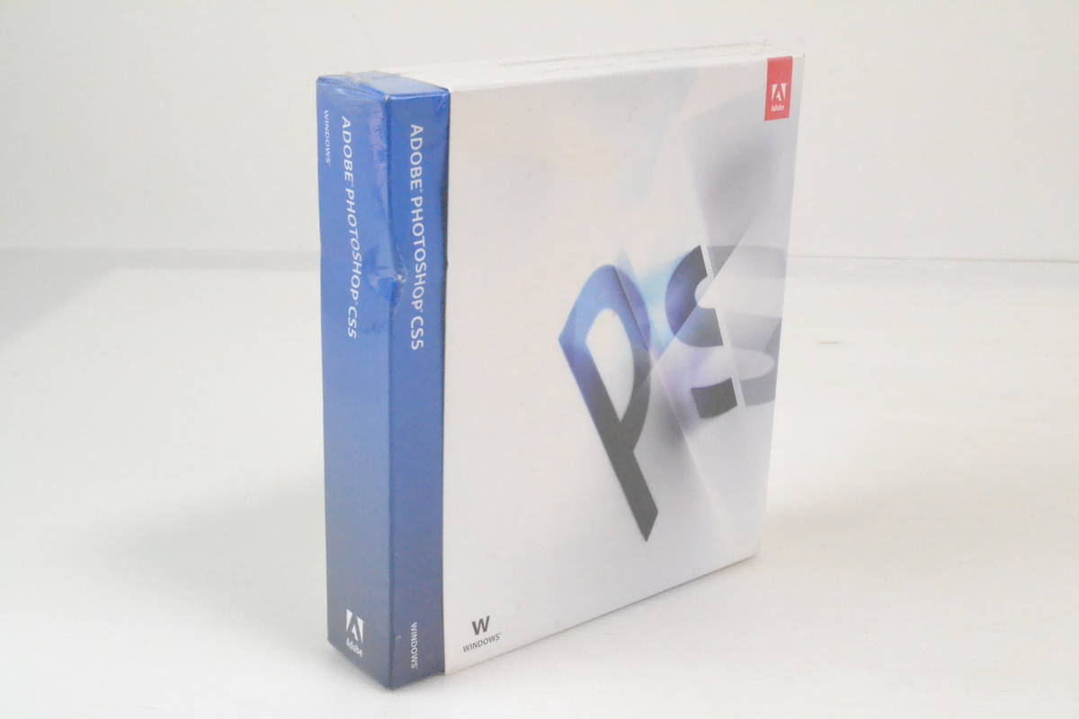 1円～★E931★未開封・未使用品★ Adobe Photoshop CS5 Windows フォトショップ アドビ 
