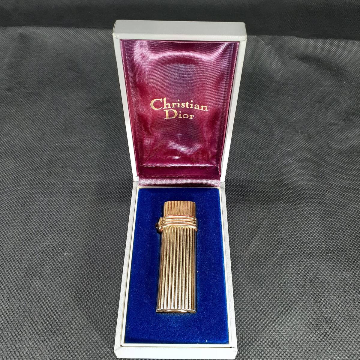 美品】【レア 石付き/箱付】Christian Dior クリスチャン・ディオール 