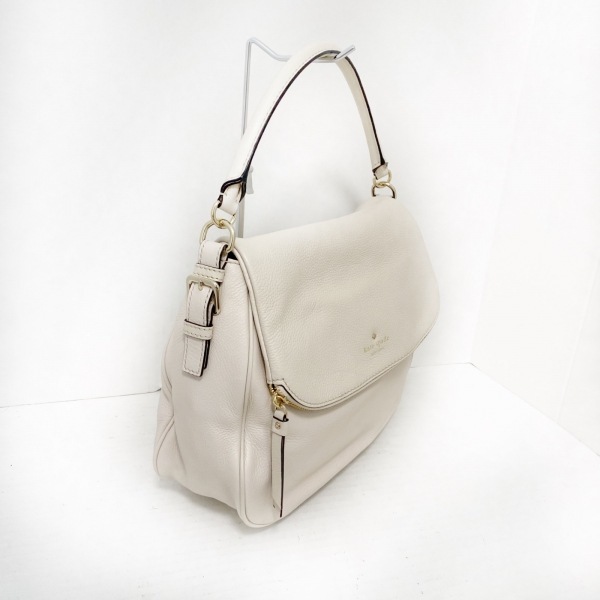 ケイトスペード Kate spade ハンドバッグ PXRU5154 - レザー アイボリー 美品 バッグ