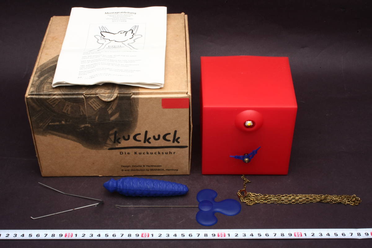  YF2438 BRAINBOX BEAMS die kuckucksuhr カッコウ時計 赤 Heckhausen & Zetsche(アナログ)｜売買されたオークション情報、yahooの商品情報をアーカイブ公開 - オークファン 掛時計、柱時計