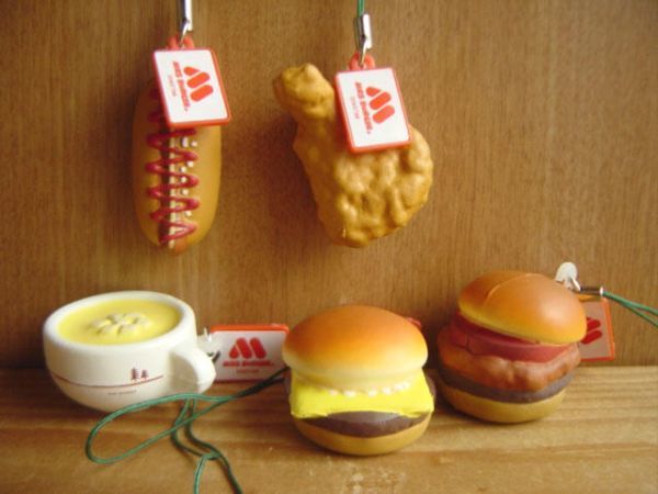 ガチャ 景品 まとめ 売り バンダイ モスバーガーふにゅふにゅ