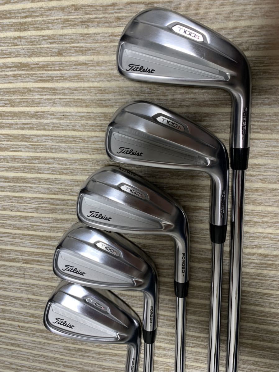 タイトリスト T100Sアイアン 6~P モーダス120S 日本仕様 タイトリスト