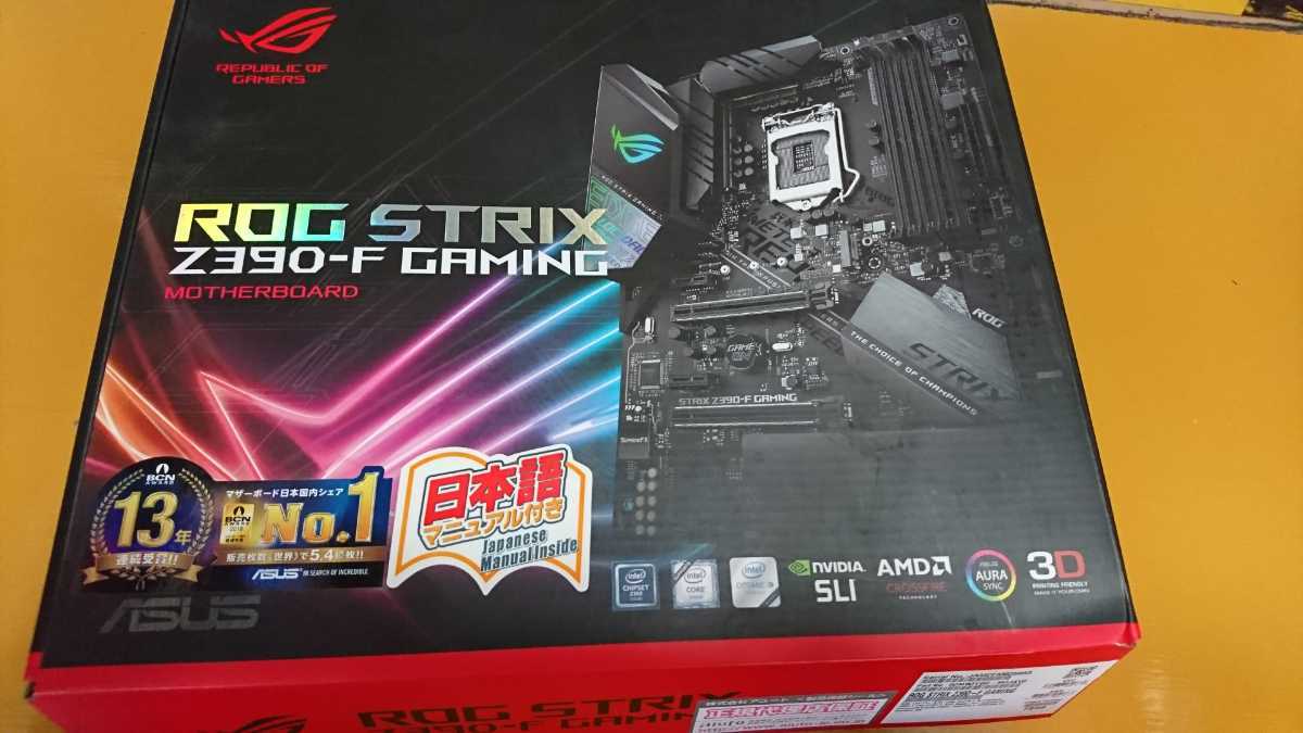 品質保証，定番 ジャンク品 ASUS ROG STRIX Z390-F GAMING マザーボード(ASUSTeK)｜売買されたオークション情報、yahooの商品情報をアーカイブ公開 - オークファン ASUSTeK