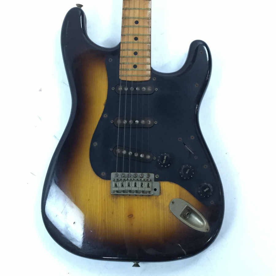 FERNANDES FST-65T フェルナンデス 石ロゴ エレキギター サンバースト 