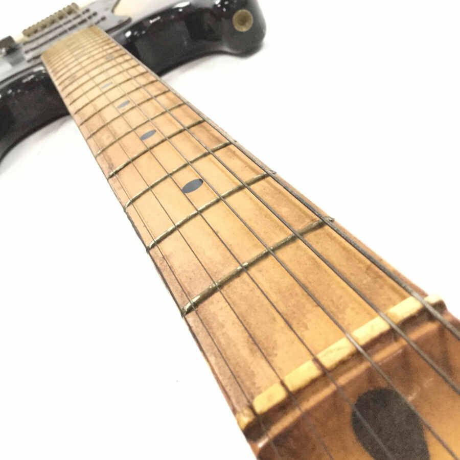 FERNANDES FST-65T フェルナンデス 石ロゴ エレキギター サンバースト 