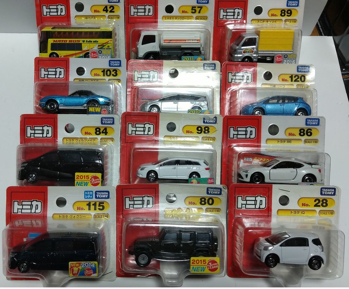 トミカ ブリスターパック 12台セット(乗用車)｜売買されたオークション 