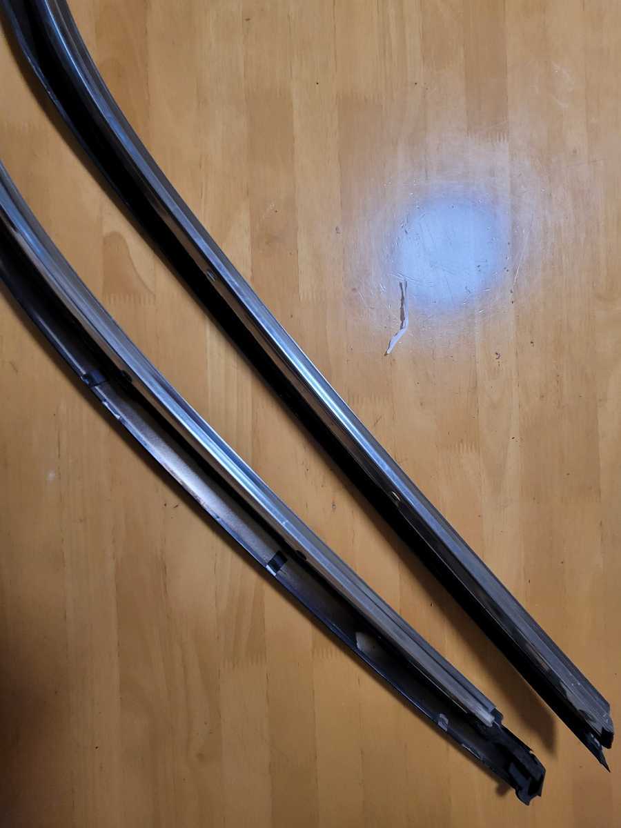 日産 180SX 純正 ドリップモール ウェザーストリップ リテーナー 左右