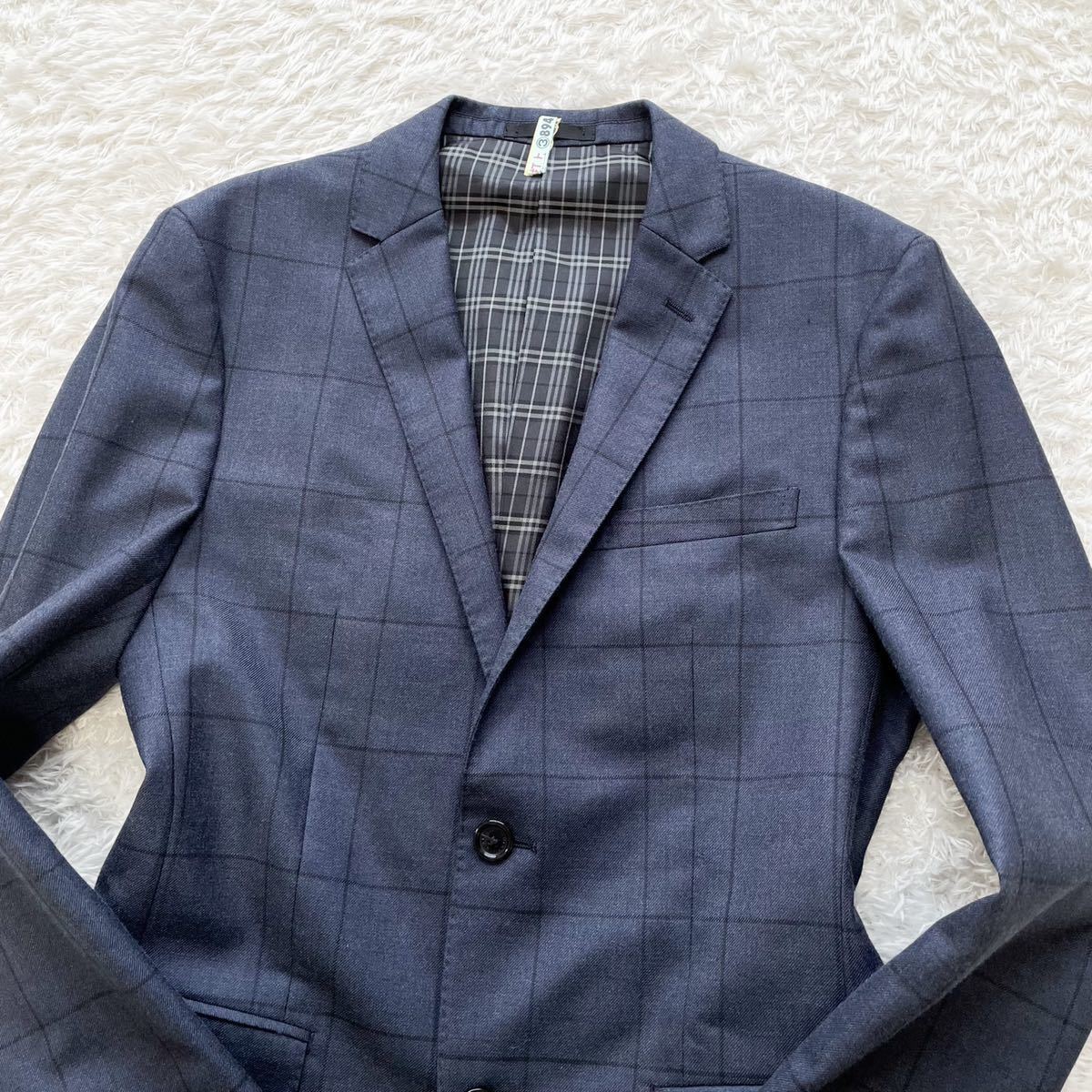 未使用級◎バーバリーブラックレーベル BURBERRY BLACK LABEL ノバ 