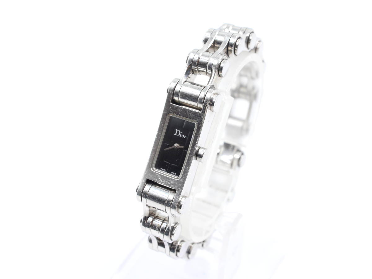 電池交換済み 【Christian Dior クリスチャンディオール】 D104-100