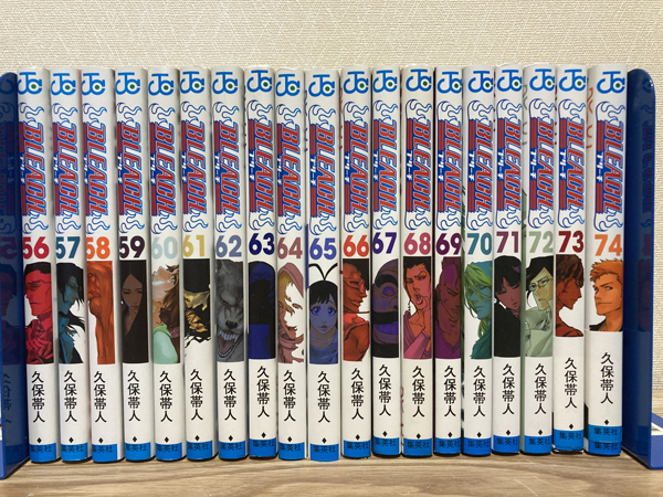 漫画 BLEACH 全巻 1~74巻 ブリーチ 全巻セット☆完結 一気読み 久保帯