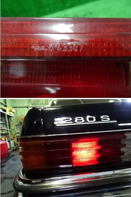 赤字覚悟SALE★ベンツ・W116・280S・116020 1973（S48）年式 AT 左ハンドル車・左テールライト・テールランプ　運転席後側　即発送 Mercedes-Benz Sale For ベンツ クラシック YouTube