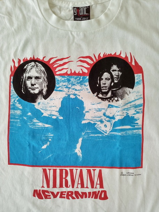 激レア【ヴィンテージ】NIRVANA ニルヴァーナー NEVERMIND ネバー 