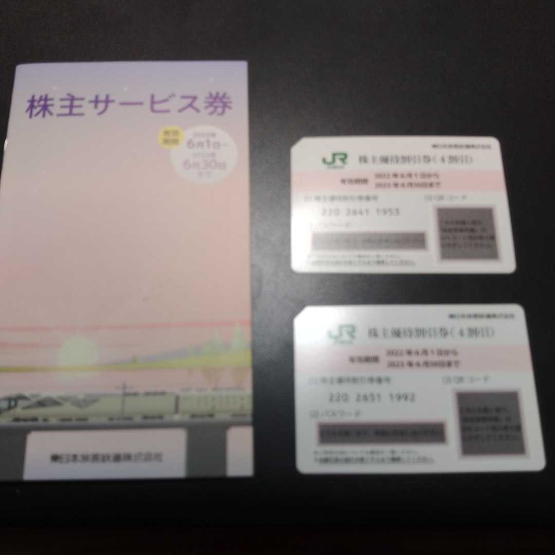 JR東日本株主優待制券&サービス券。送料無料。_1