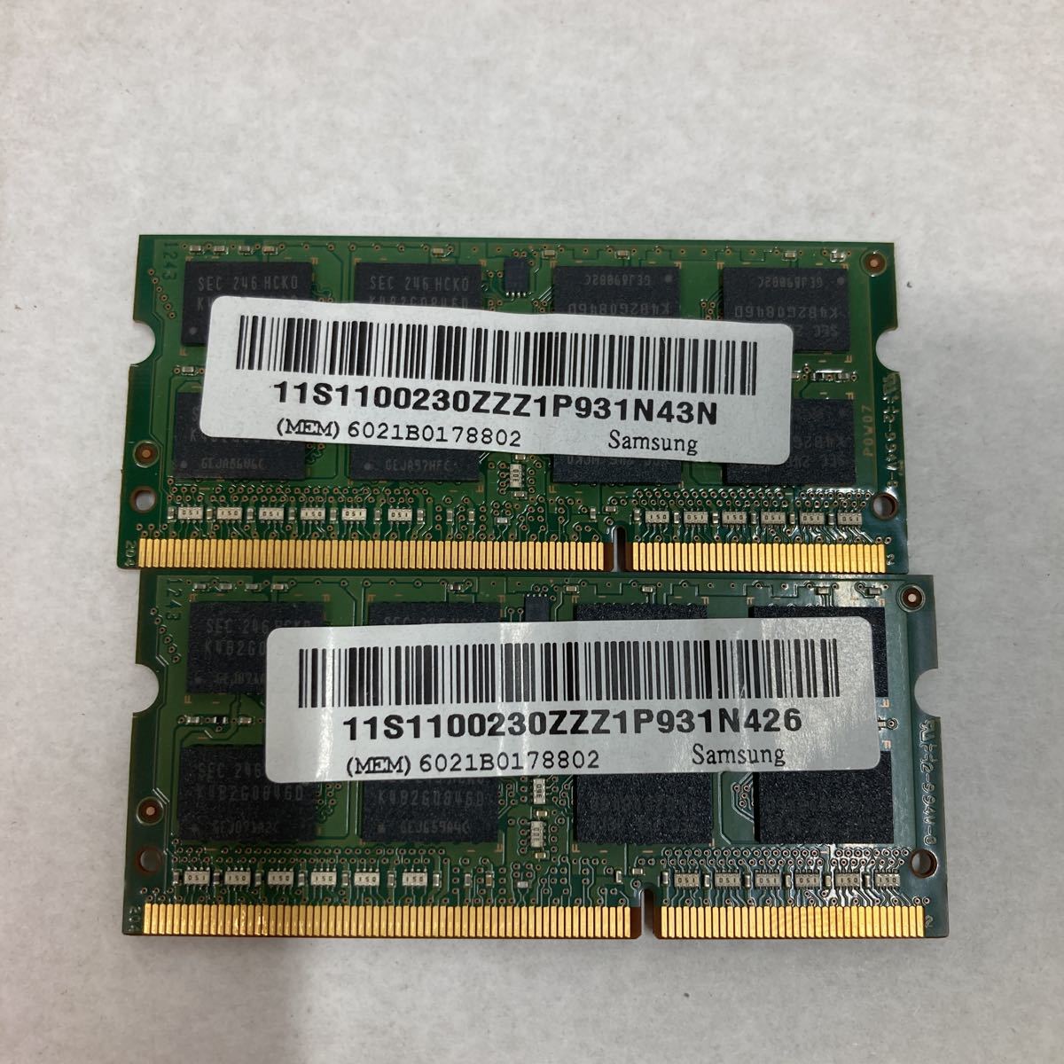 Q121 Samsung ノートpc メモリ4gb 2rx8 Pc3 s 2本 4gb 売買されたオークション情報 Yahooの商品情報をアーカイブ公開 オークファン Aucfan Com