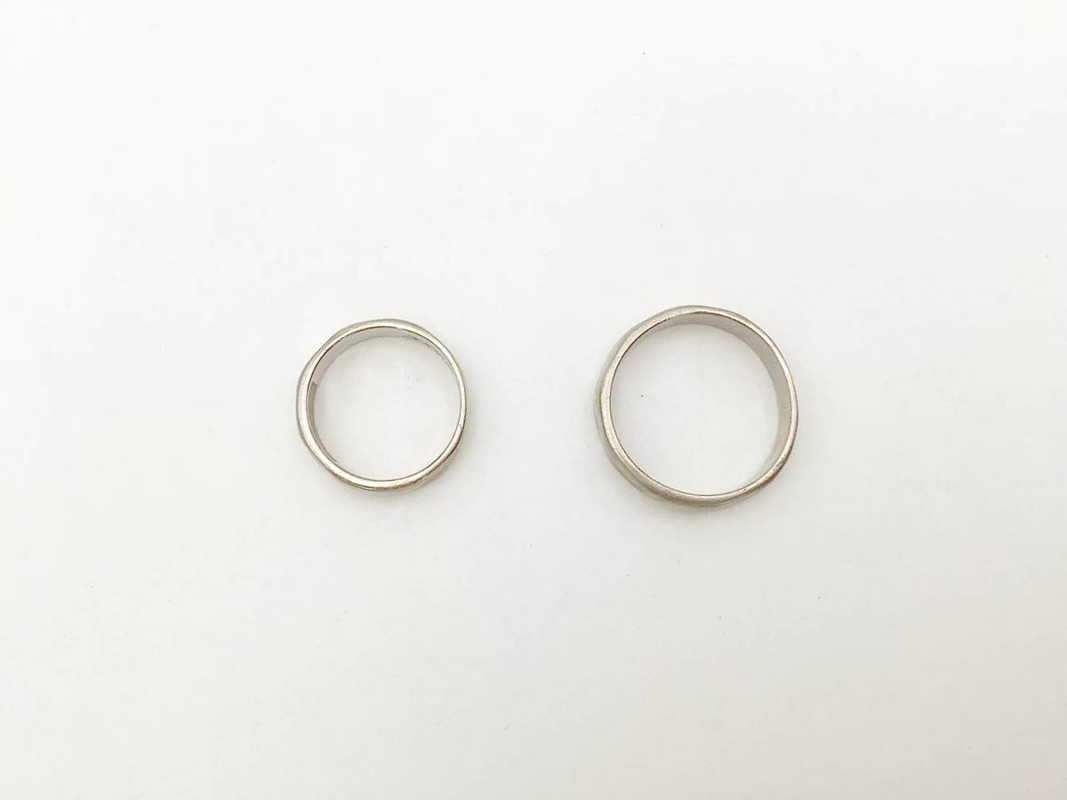 ◇指輪◇BURBERRY バーバリー ペアリング K18WG 指輪 サイズ9/19