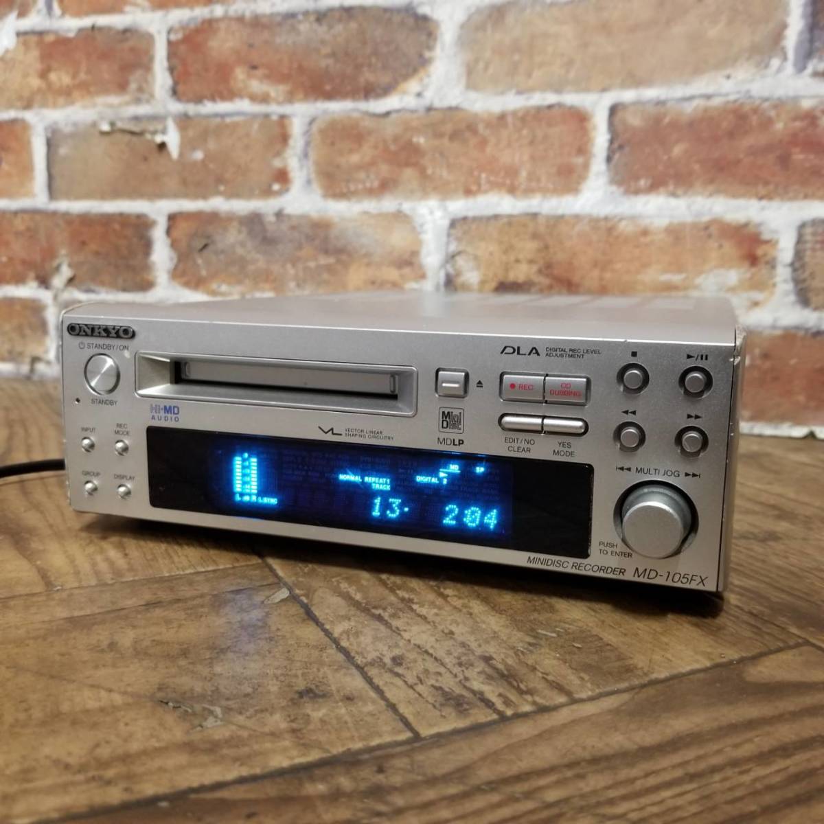 ONKYO 真摯 MD-105FX Hi-MD デッキ レコーダー