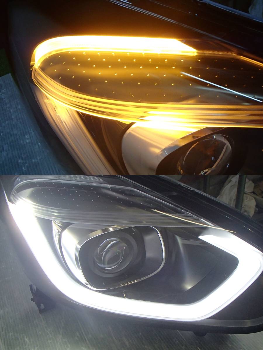 全LED点灯確認済 GR1/GR2/GR3/GR4/GR5/GR6/GR7/GR8 フィット HEV 純正 LED 右 ヘッド ライト ランプ ...