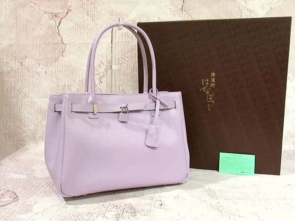◇未使用展示品◇傳濱野◇ハンドバッグ 本革 高級レザー 「ミーティア