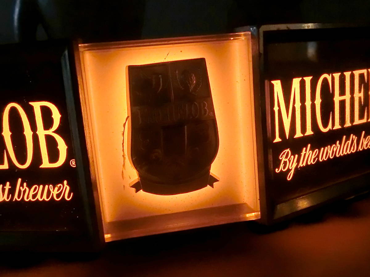 ミケロブ - Michelob 看板 MICHELOB ビール ライトサイン ビールの中古 