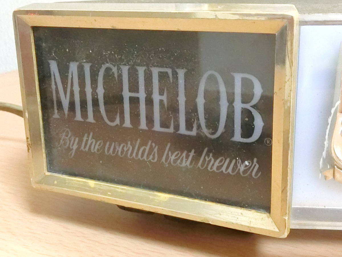 ミケロブ - Michelob 看板 MICHELOB ビール ライトサイン ビールの中古 