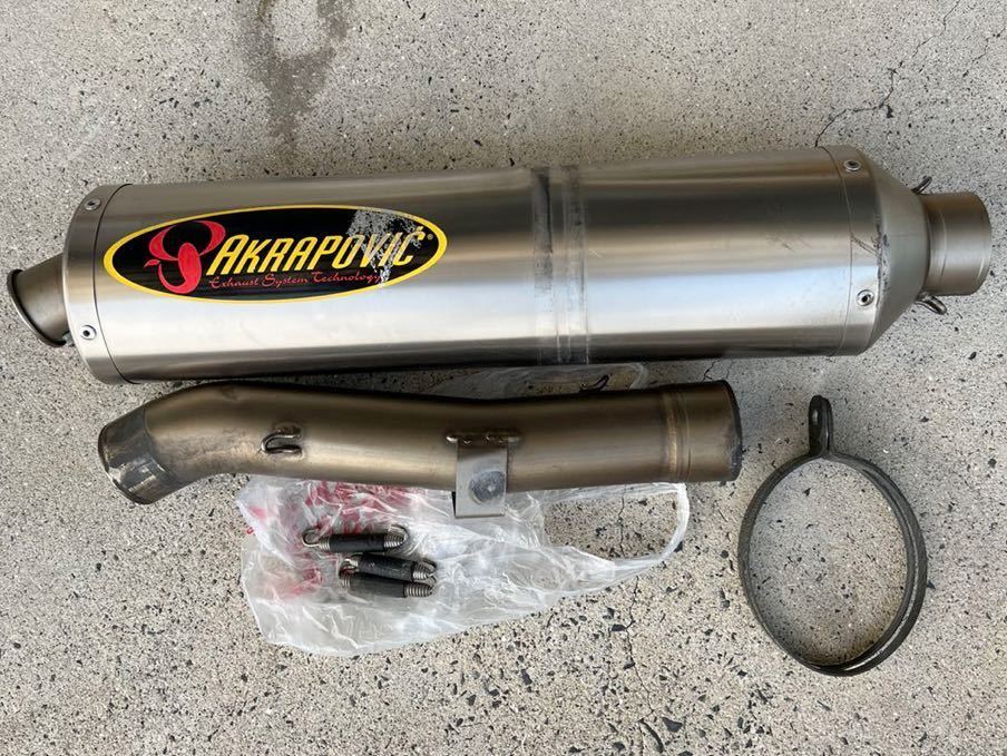 AKRAPOVIC スリップオンマフラー FZ1 FAZER FZS1000 RN07 RN06 60φ流用  