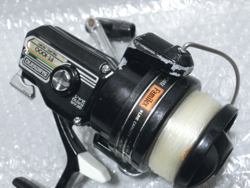 シマノ　FT-1000　SHIMANO　スピニングリール ２コ　昭和リール　_4