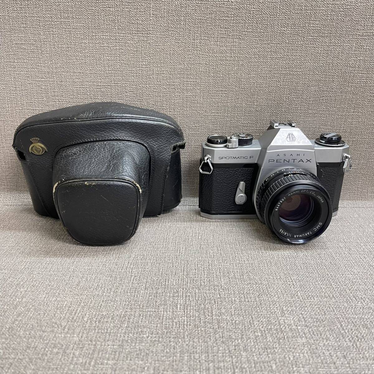 6-22）ASAHI PENTAX SPOTMATIC F アサヒ ペンタックス SPF 一眼レフ フィルム カメラ SP F ボディ 現状品