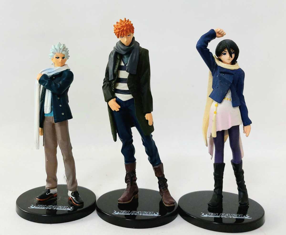 送料220円～☆リアル精密!BLEACH ブリーチ「黒崎一護 朽木ルキア 日番