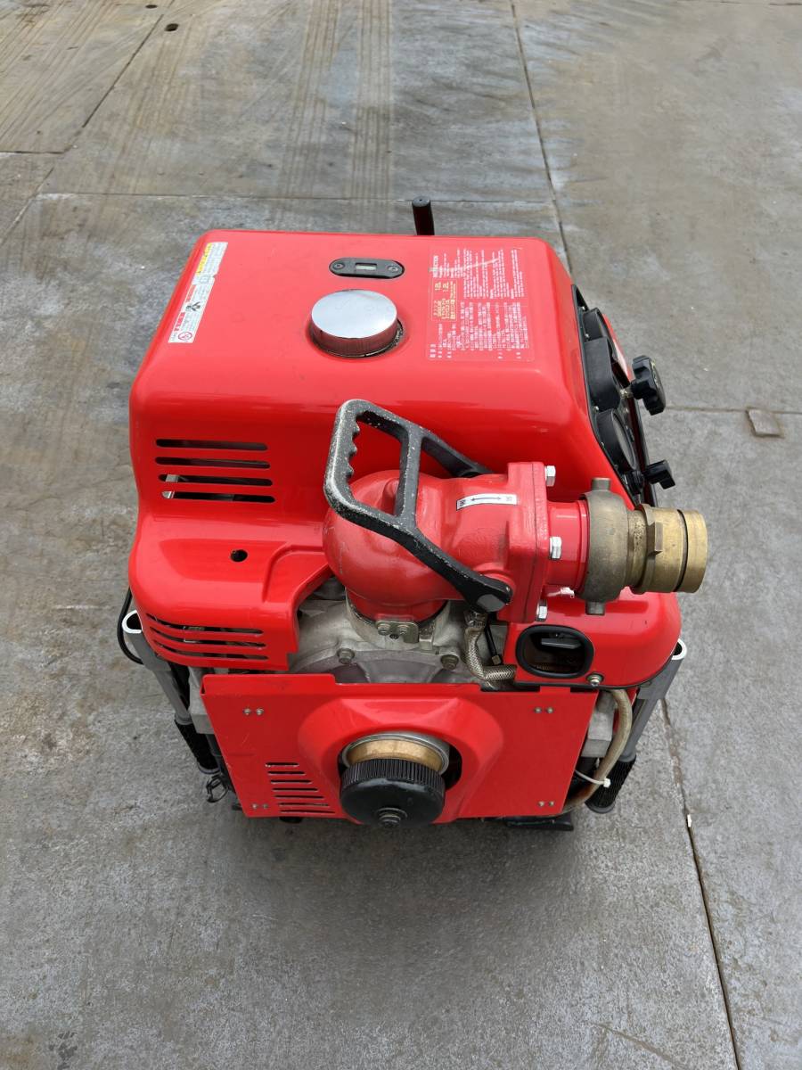 鹿児島発 富士ロビン B-3 級 セル始動 ラビット消防ポンプP450S