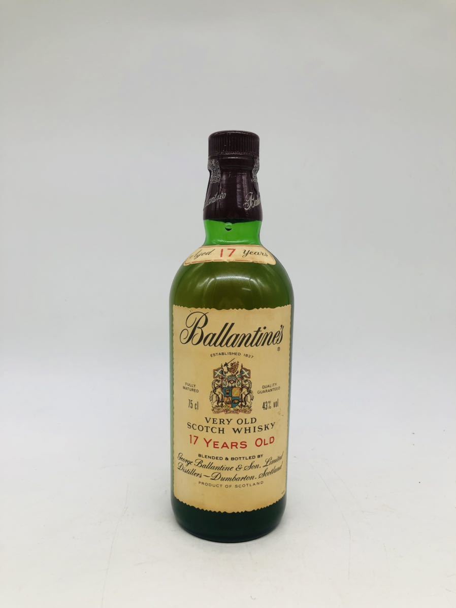 未開栓】Ballantines バランタイン 17年 ベリーオールド スコッチ